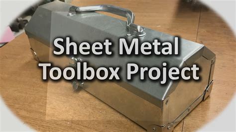 sheet metal tool box pattern|sheet metal box instructions pdf.